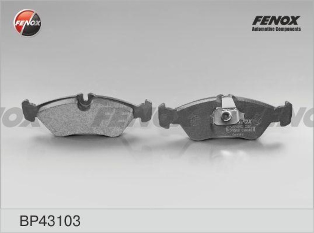 Колодки FENOX задние BP43103 4 шт