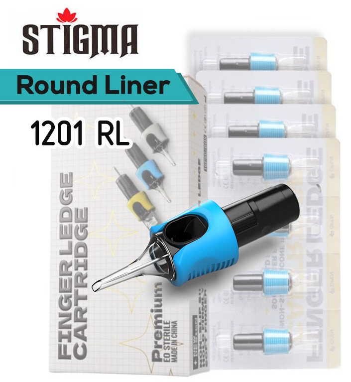 Stigma Finger Ledge 1201RL Round Liner картриджи 8 шт