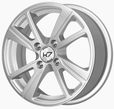 K-7 K-27 5.5x14/4x100 D67.1 ET38 4 диска серебристый