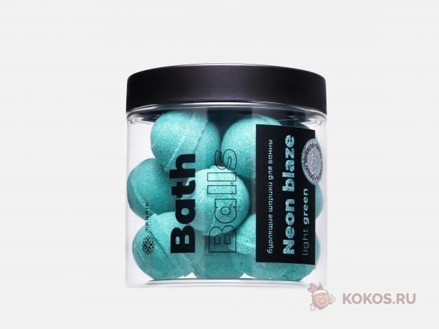 Fabrik Cosmetology Neon Blaze Light Green бомбочка 360 г