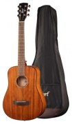 Гитара акустическая Cort AD-mini-M-WBAG-OP коричневый
