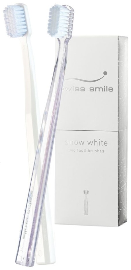 Swiss Smile Snow White зубная щетка средняя 2 шт