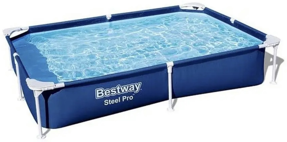 Бассейн каркасный Bestway Steel Pro, 221x150x43 см