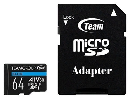 Карта памяти Team Group Elite Micro SDXC TEAUSDX64GIV30A103 64Gb