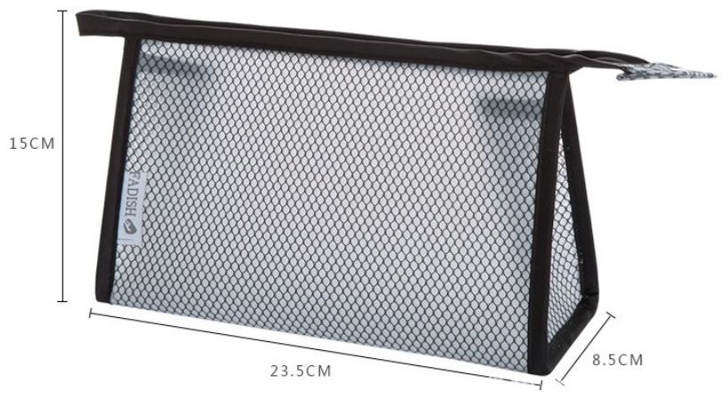 Fadish косметичка полиэстер черный 15X23.5 см