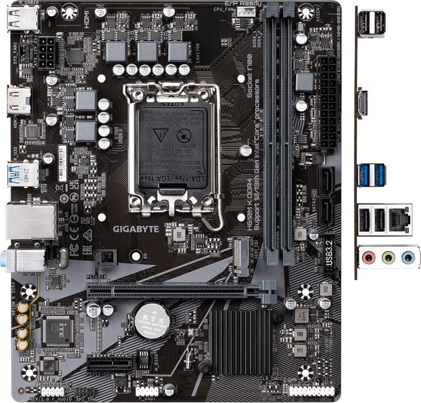 Материнская плата GIGABYTE H610M K DDR4
