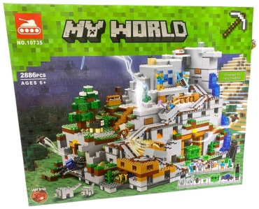 Конструктор Bela Minecraft 10735, деталей 2886 шт