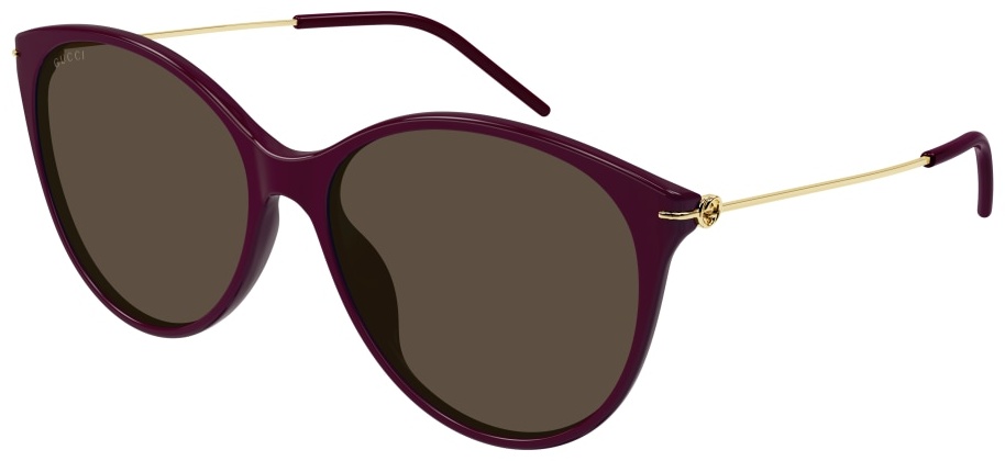 GUCCI овальные однотонные