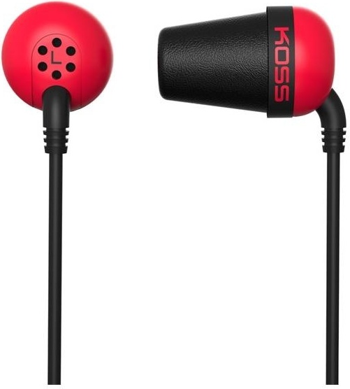 Купить Наушники Koss The Plug красный в Алматы – Магазин на Kaspi.kz