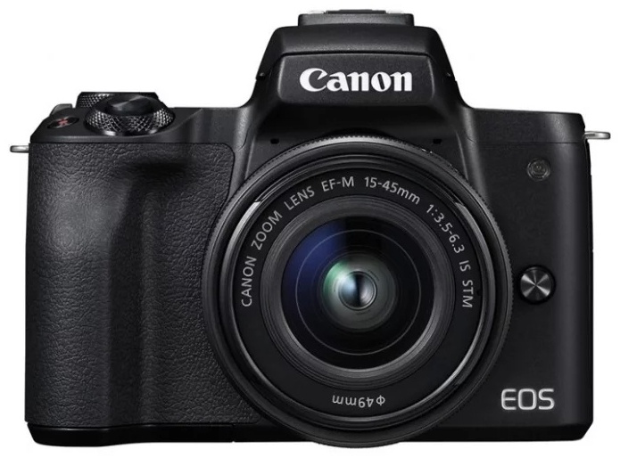 Купить Фотокамера Canon EOS M50 EF-M 15-45 мм IS STM Kit черный в ...
