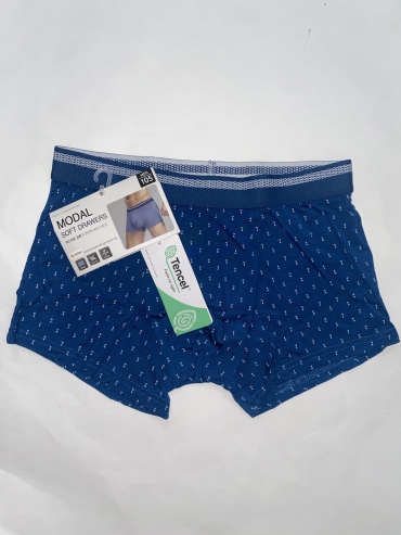 Боксеры Tencel синий