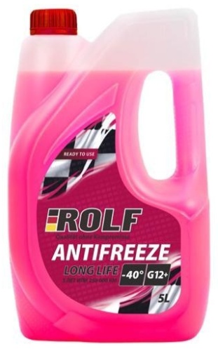 Rolf Long Life G12+ красный (розовый) G-12+ 5 л