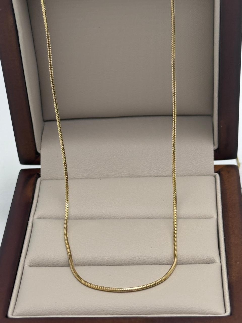 Italian Gold 801152150 длина 60 см, вес 3.38 г золото, плетение снейк