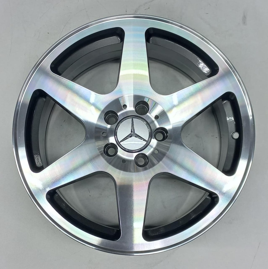Wheels BJ010 8x17/5x112 D66.6 ET35 серебристый, серый