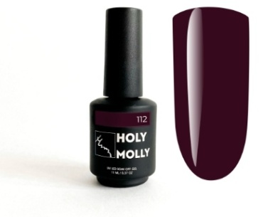 Holy Molly гель-лак Classic 112 сливовый глянцевое 11 мл