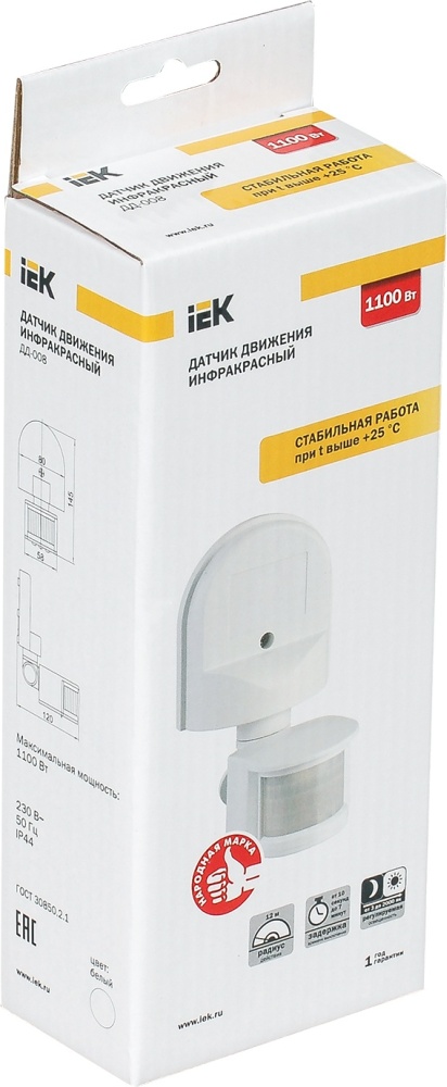 Купить Датчик движения IEK LDD10-008-1100-001, экосистема: не ...