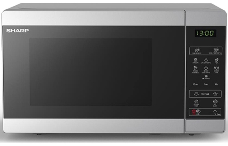 Микроволновая печь Sharp R2800RSL серебристый