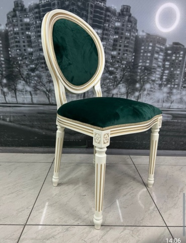 Стул Медальон Ж441, 99x42x41 см, зеленый
