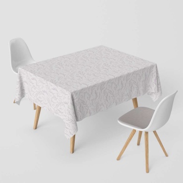 Скатерть Shabu 140x140 см, полиэстер, 1 шт