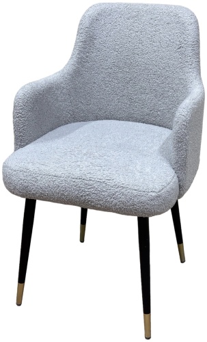 Стул Gala mebel Букле, 87x53x57 см, серый