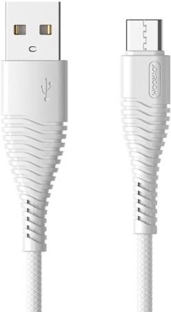 Кабель JOYROOM USB 2.0 (M), micro-USB 2.0 (M), 1 м, S-M353 Micro  белый