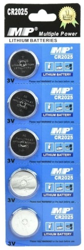 Батарейка CR2025 Multiple Power 5 шт