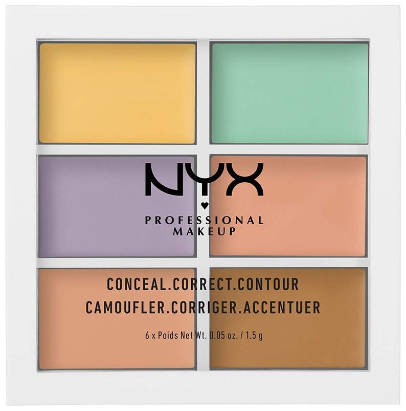 NYX Professional Makeup Colour Correcting набор для контуринга 3CP04
