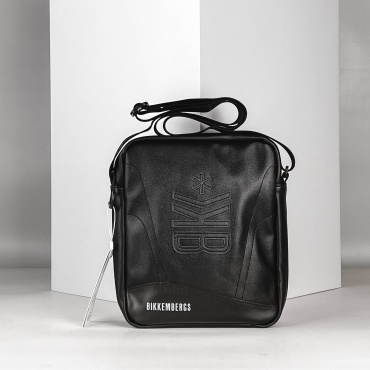 Сумка кросс-боди Bikkembergs экокожа черный