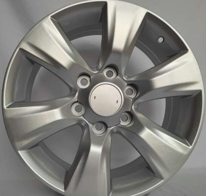 Toyota 1007 7.5x16/6x139.7 D106.2 ET25 серебристый