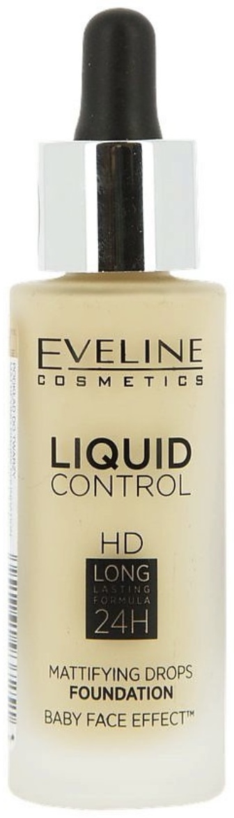 Купить Eveline Cosmetics LIQUID CONTROL тональный крем 015 LIGHT ...