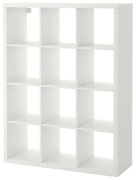Стеллаж напольный IKEA Каллакс 404.099.40, 112x39x147 см, белый