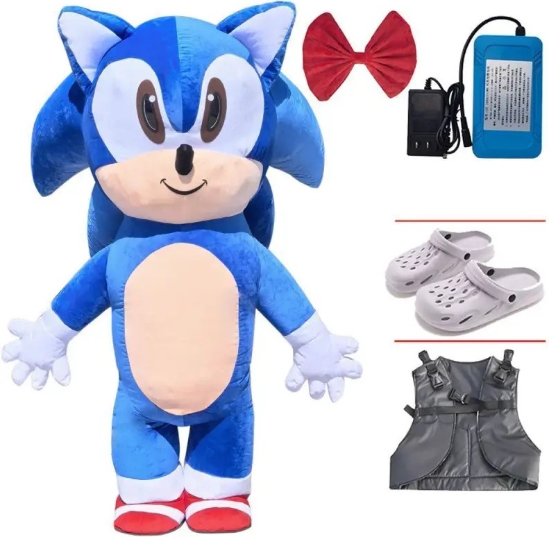 Карнавальный костюм Костюм SONIC синий