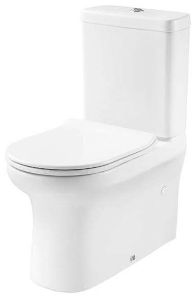 AR1002R Унитаз Archi безободковый нано белый HDC620P комплект - артикул K0000037027