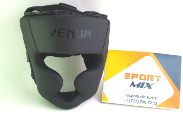 Venum Шлем для бокса черный S