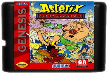 Asterix and the Great Rescue SEGA RUS SUB