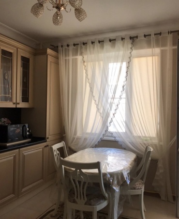 Тюль Ажар 600x285 см 2 шт, сетка, белый