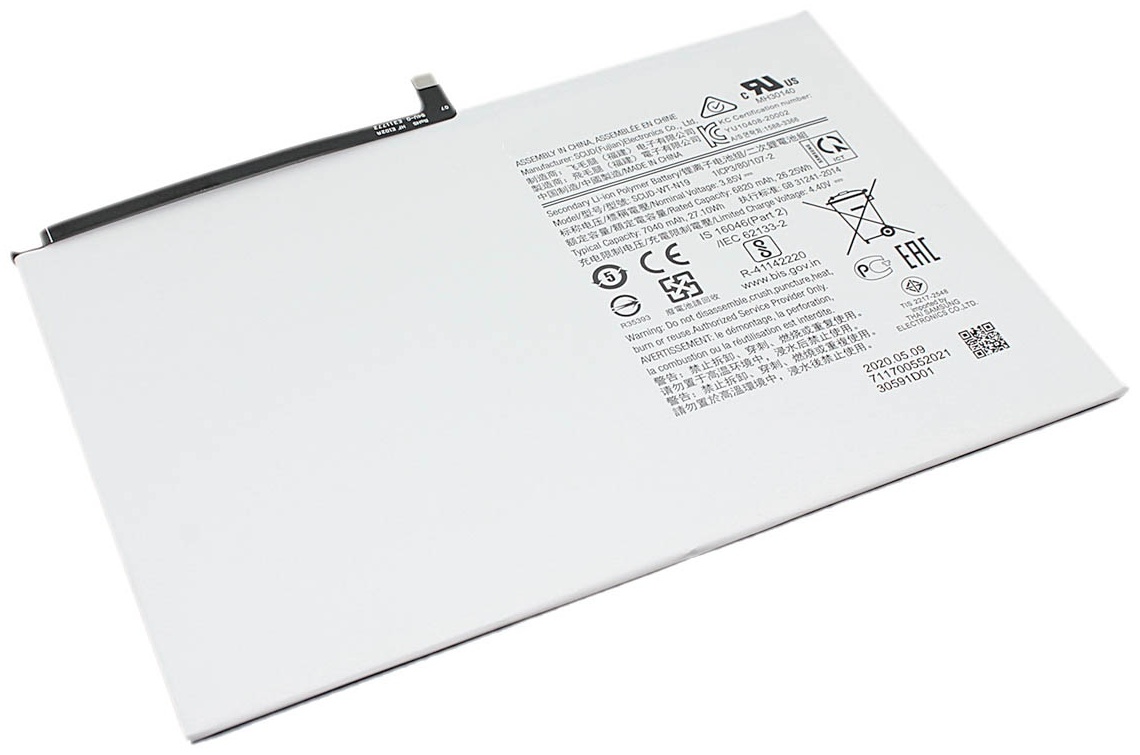 Аккумулятор для планшета Samsung Galaxy Tab A7 10.4 2020, SM-T500, SM-T505 SCUD-WT-N19