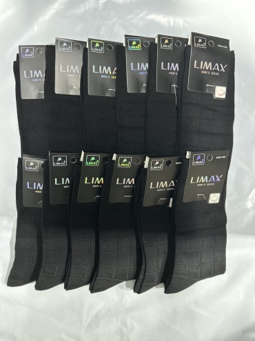 Носки LIMAX 12 пар черный 41-43