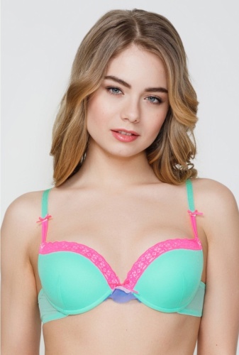 Бюстгальтер плотная чашка Infinity Lingerie бирюзовый