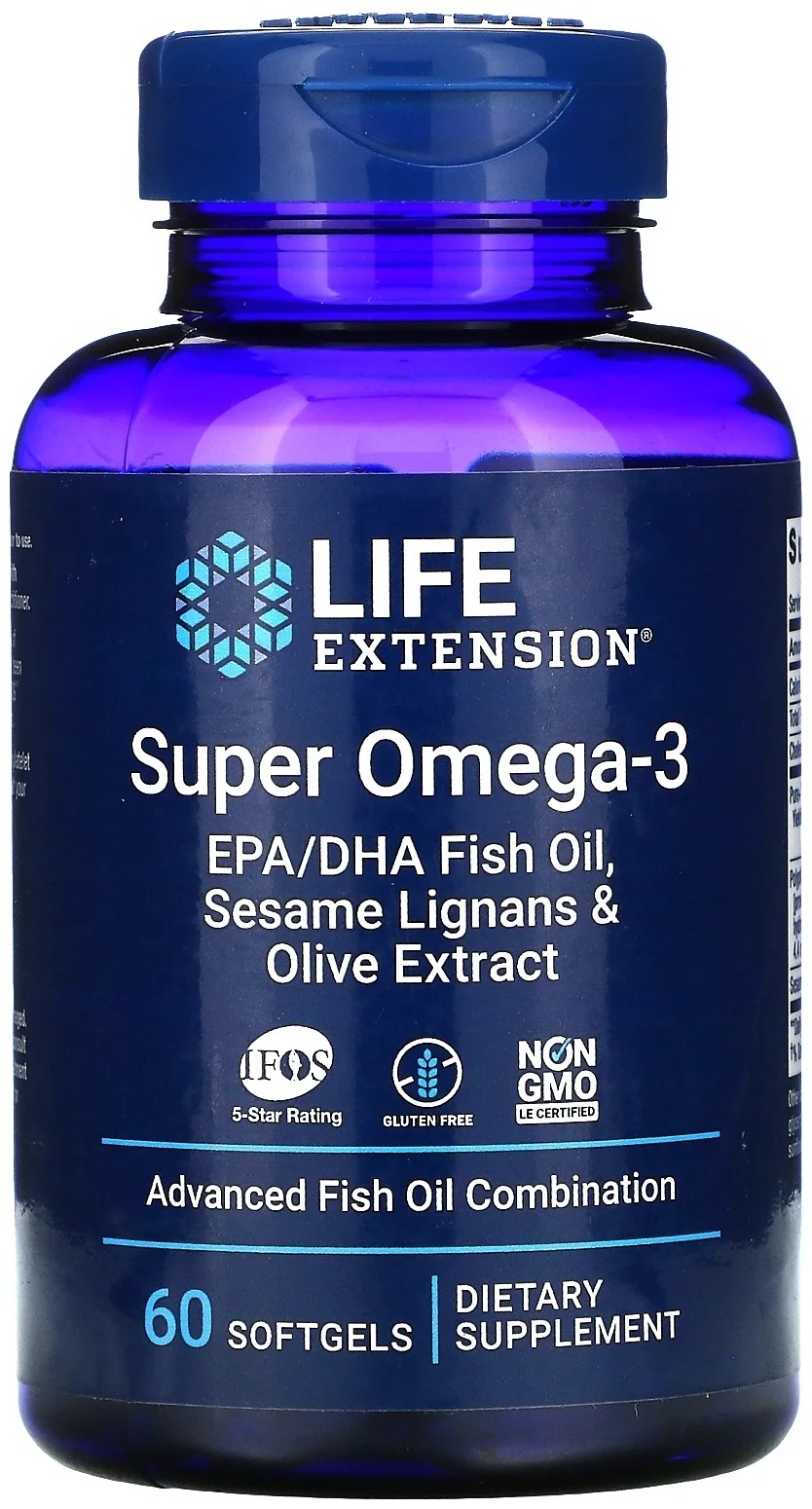 Super Omega 3 Plus Life Extension Купить