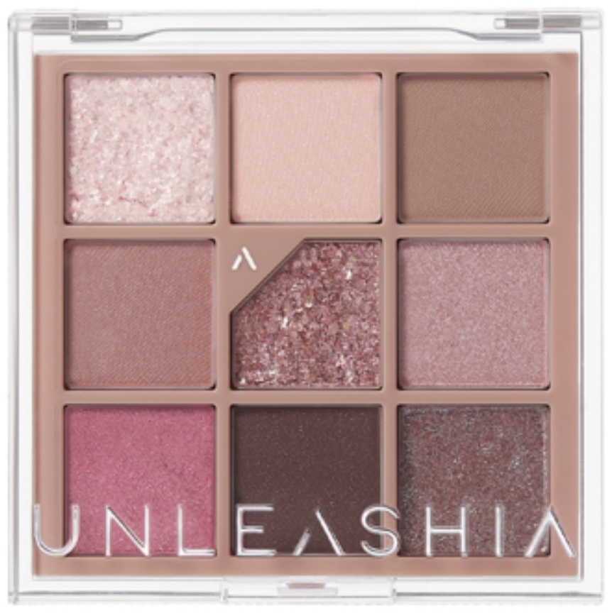 Unleashia тени прессованные Glitterpedia N5 All of Dusty Rose