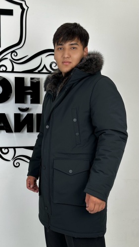 Пуховик ТОН САРАЙЫ черный