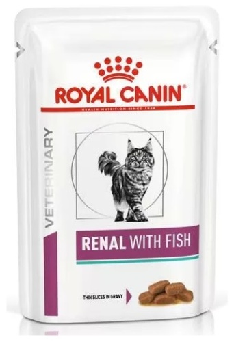 Royal Canin Renal кусочки в соусе рыба 85 г 1 шт