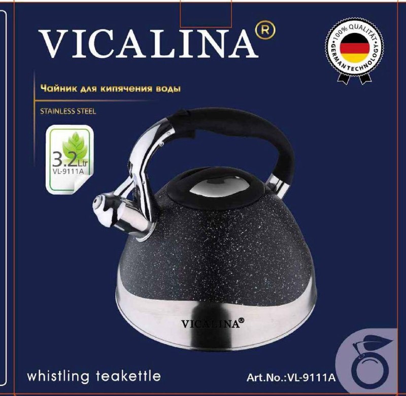 Vicalina чайник 30319901_VL-9111A 3.1 л, нержавеющая сталь
