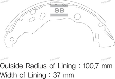 Колодки Sangsin Brake SA177