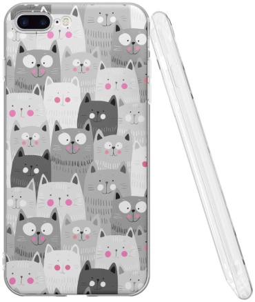 Чехол Mcover для Apple iPhone 7 Plus, iPhone 8 Plus рисунок
