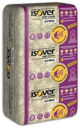 ISOVER стекловата 67129 1000x610x50 мм