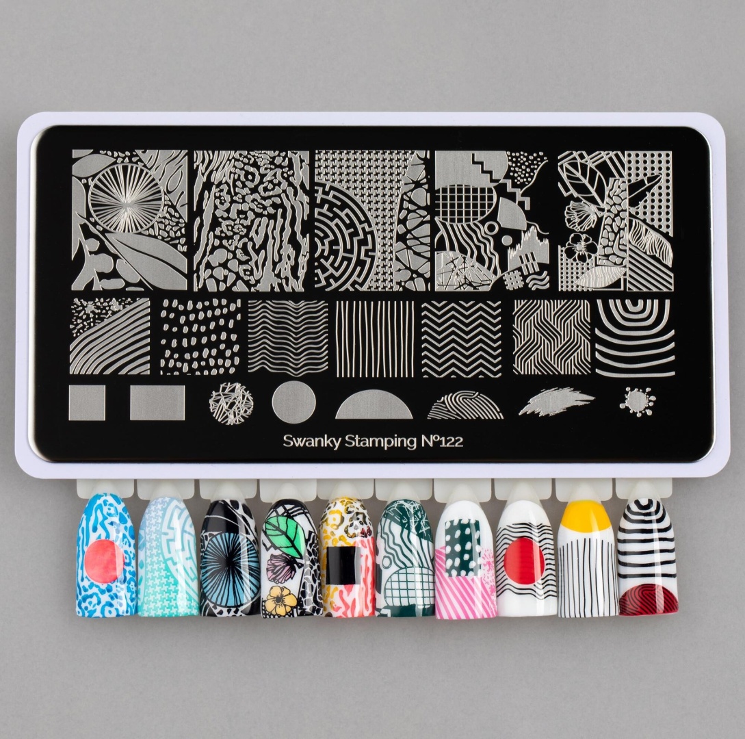 Swanky Stamping пластина для стемпинга 122