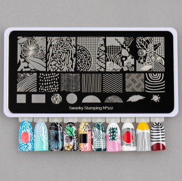 Swanky Stamping пластина для стемпинга 122