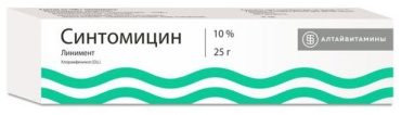 Крем Синтомицин 10% 25 г